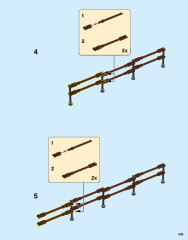 LEGO 10260 instructions page 109 – build guide