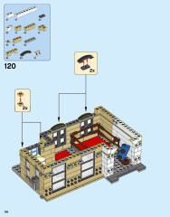 LEGO 10260 instructions page 116 – build guide