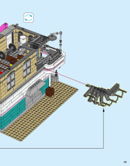 LEGO 10260 instructions page 131 – build guide