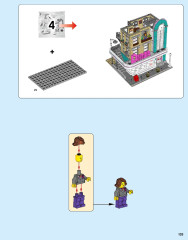LEGO 10260 instructions page 133 – build guide