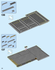 LEGO 10260 instructions page 136 – build guide