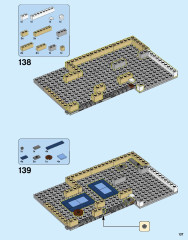 LEGO 10260 instructions page 137 – build guide