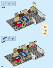 LEGO 10260 instructions page 144 – build guide