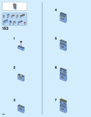 LEGO 10260 instructions page 150 – build guide