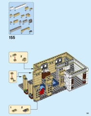 LEGO 10260 instructions page 153 – build guide