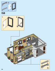 LEGO 10260 instructions page 156 – build guide