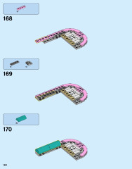 LEGO 10260 instructions page 160 – build guide