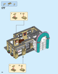 LEGO 10260 instructions page 164 – build guide