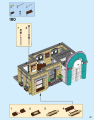 LEGO 10260 instructions page 167 – build guide