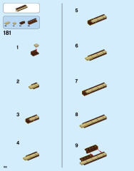 LEGO 10260 instructions page 168 – build guide