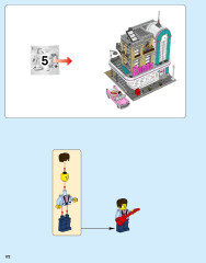 LEGO 10260 instructions page 172 – build guide