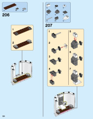 LEGO 10260 instructions page 184 – build guide