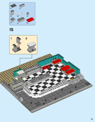 LEGO 10260 instructions page 19 – build guide