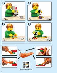 LEGO 10260 instructions page 2 – build guide