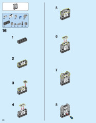 LEGO 10260 instructions page 20 – build guide