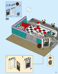 LEGO 10260 instructions page 35 – build guide