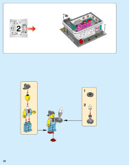 LEGO 10260 instructions page 36 – build guide