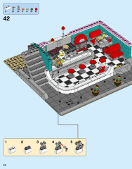 LEGO 10260 instructions page 42 – build guide