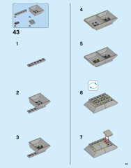 LEGO 10260 instructions page 43 – build guide
