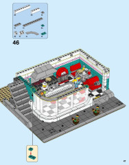 LEGO 10260 instructions page 47 – build guide