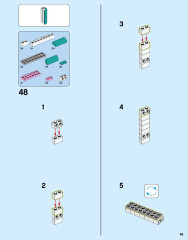 LEGO 10260 instructions page 49 – build guide