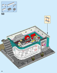 LEGO 10260 instructions page 56 – build guide