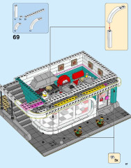 LEGO 10260 instructions page 67 – build guide