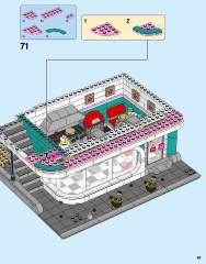 LEGO 10260 instructions page 69 – build guide