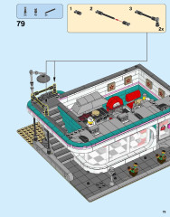 LEGO 10260 instructions page 79 – build guide