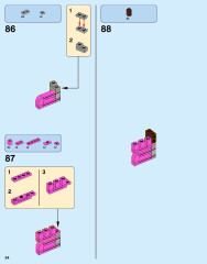 LEGO 10260 instructions page 84 – build guide