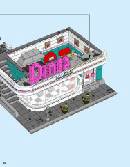 LEGO 10260 instructions page 92 – build guide