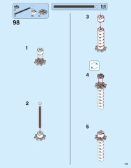 LEGO 10261 instructions page 115 – build guide