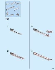 LEGO 10261 instructions page 129 – build guide