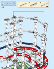 LEGO 10261 instructions page 136 – build guide