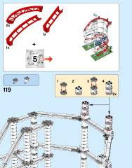 LEGO 10261 instructions page 138 – build guide
