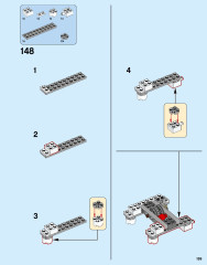 LEGO 10261 instructions page 159 – build guide