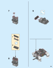 LEGO 10261 instructions page 163 – build guide