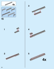 LEGO 10261 instructions page 20 – build guide