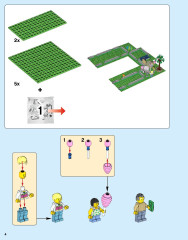 LEGO 10261 instructions page 4 – build guide