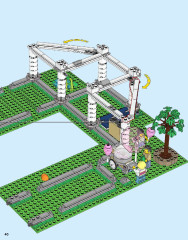 LEGO 10261 instructions page 40 – build guide
