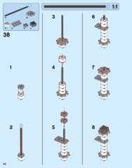 LEGO 10261 instructions page 48 – build guide