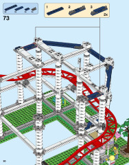 LEGO 10261 instructions page 90 – build guide