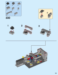 LEGO 10261 instructions page 105 – build guide