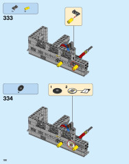 LEGO 10261 instructions page 108 – build guide
