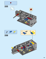 LEGO 10261 instructions page 109 – build guide