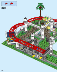 LEGO 10261 instructions page 124 – build guide