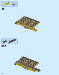LEGO 10261 instructions page 126 – build guide