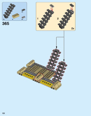 LEGO 10261 instructions page 128 – build guide