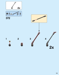 LEGO 10261 instructions page 135 – build guide