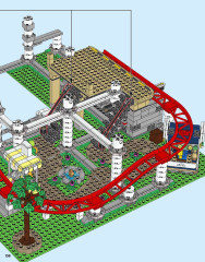 LEGO 10261 instructions page 136 – build guide